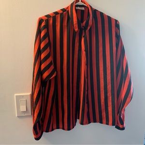 Vintage Striped Blouse